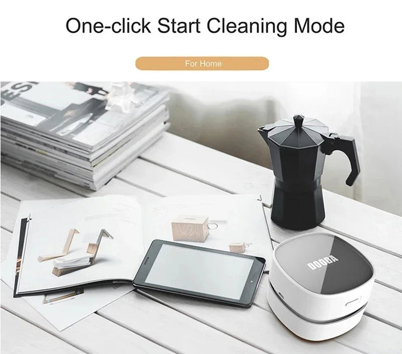 Xiaomi MIJIA Handheld Desktop Vacuum Cleaner Mini Portable Table Dust Vacuum Table Sweeper Desktop Keyboard Clean Tool For Home