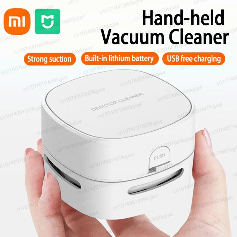 Xiaomi MIJIA Handheld Desktop Vacuum Cleaner Mini Portable Table Dust Vacuum Table Sweeper Desktop Keyboard Clean Tool For Home