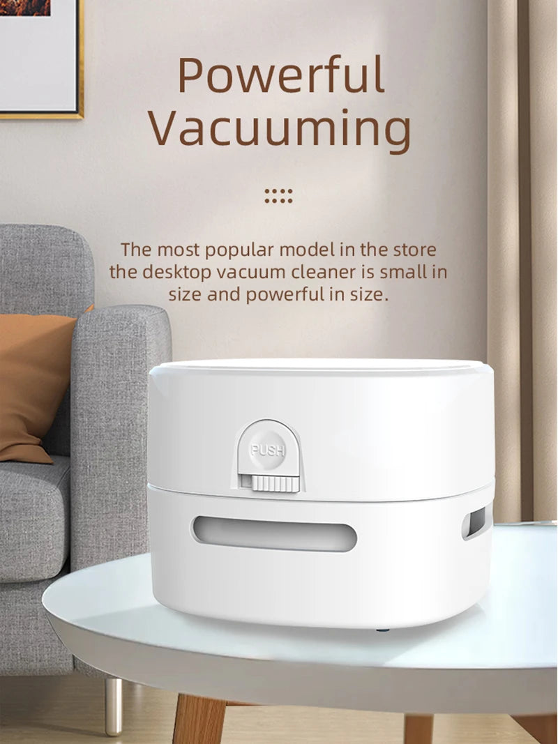 Xiaomi MIJIA Handheld Desktop Vacuum Cleaner Mini Portable Table Dust Vacuum Table Sweeper Desktop Keyboard Clean Tool For Home